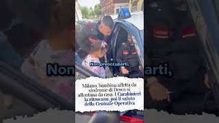 Salvini quotBimba ritrovata su autobus grazie ai Carabinieriquot 300524 [upl. by Lleinnad]