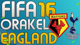 WATFORD vs TOTTENHAM  FIFA 16 PREMIER LEAUGUE ORAKEL  Lets Play Fifa Gameplay [upl. by Etrem]