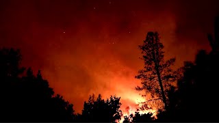 Oregon wildfires destroy five towns at least three fatalities confirmed in California [upl. by Eedrahc]