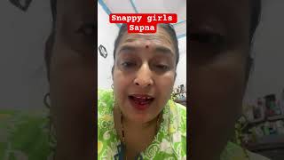 Snappy girls Sapna ka aaj ka vlog snappygirls02 [upl. by Willcox]