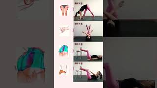 Good exercise at home for women fitness shortsvideo homeworkout [upl. by Aryahay110]