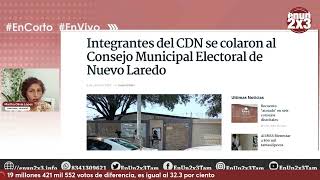 ️Integrantes del CDN se “colaron” en el Consejo Municipal Electoral de Nuevo Laredo para presionar a [upl. by Haim61]