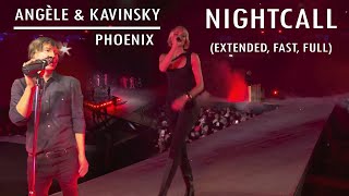 Angèle Kavinsky amp Phoenix  Nightcall Full Extended Fast  Unofficial Length [upl. by Dorian]