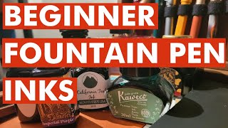 Beginner Fountain Pen Inks [upl. by Sanoy]