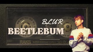 BLUR  Beetlebum LIVE Lyrics Video [upl. by Ioj]