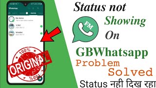 fm whatsapp status not showing [upl. by Leiruh]