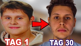 30 Tage lang BART WACHSEN LASSEN🧔😮Experiment [upl. by Hotze737]