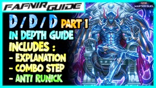 MASTER DUEL  DDD deck  In Depth guide and Deck Profile  Part 1 [upl. by Regnij104]