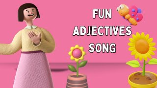 Amazing Adjectives Adventure Song for Kids [upl. by Assenej999]