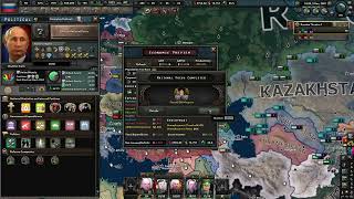 HOI4 Millennium Dawn Russia Timelapse 20002005 [upl. by Bej749]