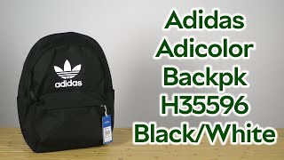 Розпаковка Adidas Adicolor Backpk H35596 BlackWhite [upl. by Rosenblast129]