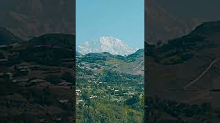 Tirich Mir Highest Peak hindukush mountain range chitral solobiketrip mountains [upl. by Lerraj]