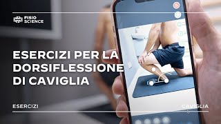 Esercizi Dorsiflessione Caviglia [upl. by Eikkin]