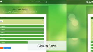 7 Day Timer Settings  Elika Cloud [upl. by Tati468]