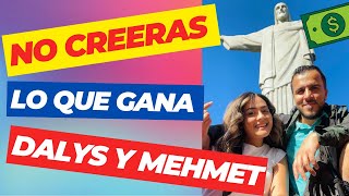 ⚡🤑DALYS Y MEHMET cuanto GANA en YOUTUBE  2023🤑 [upl. by Dunton]