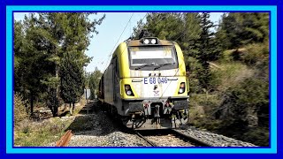 37 Nolu Sonuncu Toros Tünelinin Güney Kısmı Çam Kese Güvesi Tırtılı Kozası ➕ Yük Treni E68046 [upl. by Maurili]