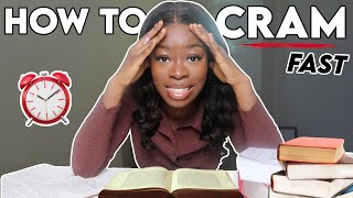 How to CRAM everything FAST and REMEMBER it for exams 📚🏃‍♂️  Grade 9A Tips [upl. by Hyrup]