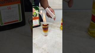 Flaming Liquid Cocaine Shot cocktail [upl. by Taka]