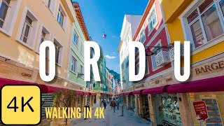 Walk in Ordu Turkey 4k Resolution City Walking Tour Black Sea Cities Karadeniz [upl. by Rozek]