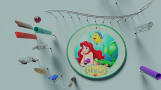 Marble Plays Little Mermaid Theme on Different Instruments [upl. by Ostraw]