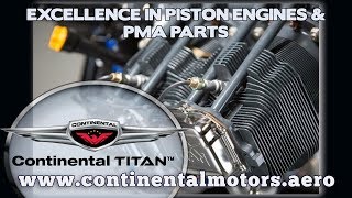 Titan X340 Continental Titan series aircraft engines amp PMA parts from Continental Motors [upl. by Negroj169]