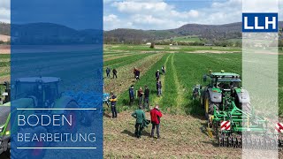 Maschinendemonstration Flache Bodenbearbeitung Zwischenfrüchte [upl. by Atiekahs217]