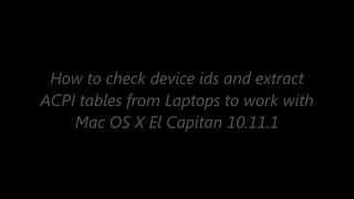 How To Check Device Ids and Extract ACPI Tables For HP Envy 41115dx [upl. by Dolores]