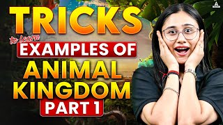 Tricks to Remember Animal Kingdom Example  Non Chordates Examples Tricks  Bharti Singh [upl. by Coraline]