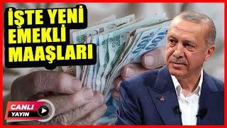 Emekli maaşında yeni tablo İşte kalem kalem yeni maaşlar│Ana Haber  Gülşah Ekinci canlı [upl. by Luci867]