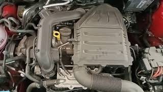 ENGINE IDLING SOUND  VW POLO 10 TSI 2020 [upl. by Saberio]