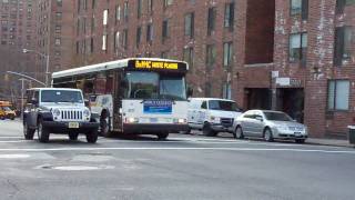 Bus Action M1M101M102M116BxM4BC at Madison Avenue 116th Street HD [upl. by Adlin]