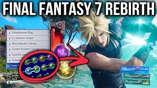 Final Fantasy 7 Rebirth  7 Deadly Materia amp Skill Combos  Best Abilities Combat Tips FF7 Rebirth [upl. by Cornel]