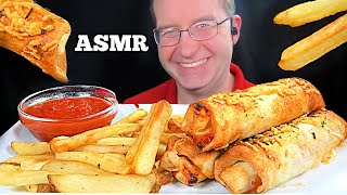 ASMR PIZZA STICKS MUKBANG EATING SOUNDS [upl. by Barbra]