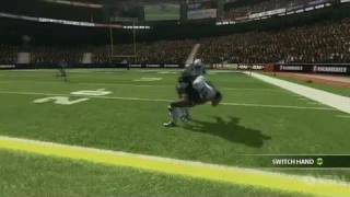 Backbreaker Xbox 360 Gameplay  The Pass Game [upl. by Dragon]