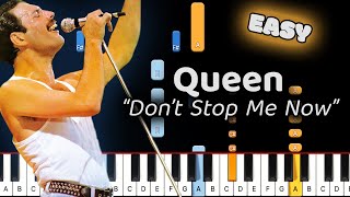 Learn To Play Dont Stop Me Now Queen on Piano Easy [upl. by Stiles]