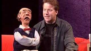 Ventriloquist Jeff Dunham brings Walter on BU Tonight [upl. by Anayk]