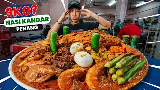 300RM NASI KANDAR SULAIMAN RECORD  9KG Nasi Kandar Challenge at Penang Malaysia [upl. by Deevan]