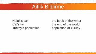 074 Aitlik bildirme Yüksek Sesli [upl. by Ennayk]