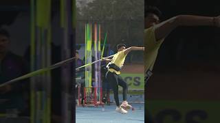 Javelin Throw By a Left Handed Thrower trackandfield jdfilms2309 sports javelinthrow athletics [upl. by Bazil]