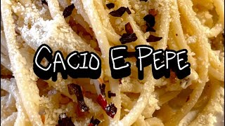 How to Make Cacio E Pepe l Foodie Avenue [upl. by Wardieu]