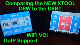 Comparing the NEW XTOOL D8W to the D8BT [upl. by Dolores]