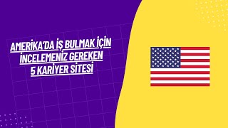 Genetik ve Biyomühendislik Mezunlarına Amerikada İş Bulmak İçin 5 Site Önerisi [upl. by Eirojam300]