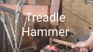 Treadle hammer build [upl. by Ahsila]