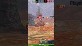 CRAZY 1vs4 ☠️🔥  BDR G1 B 🇨🇵  4 Kills  WoT Blitz worldoftanksblitz wotblitz gaming shorts [upl. by Krigsman]