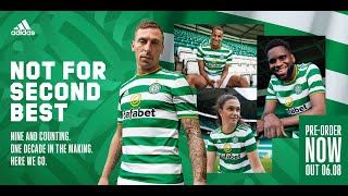 adidas x Celtic FC unveil the new home kit Preorder now [upl. by Ecydnak803]