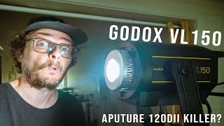 Godox VL 150 Video Light Overview amp 1st Impressions  Do You Need Aputure 120D II Nah [upl. by Aissila299]