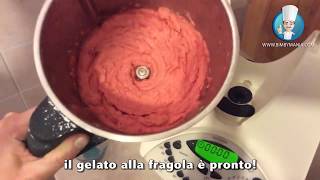 Gelato veloce alla fragola Bimby [upl. by Jadwiga]