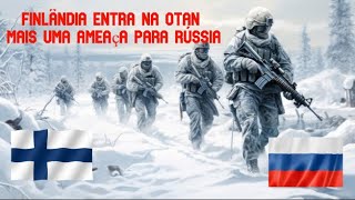 RÚSSIA sofre duros ATAQUES e grandes BAIXAS  FINLÂNDIA entra na OTAN novas fronteiras PERIGO otan [upl. by Janine]