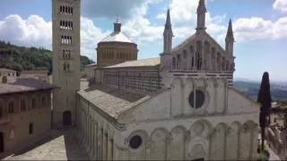 Massa Marittima vista dal drone [upl. by Morton]