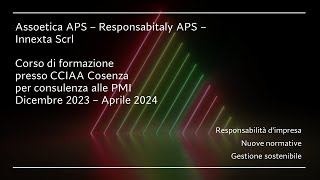 1a parte  4a lezione CCIAA COSENZA 2024 02 29 12 24 GMT1 [upl. by Philps242]